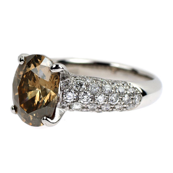 Pt900 ダイヤモンド リング 3.110ct D[0.87ct