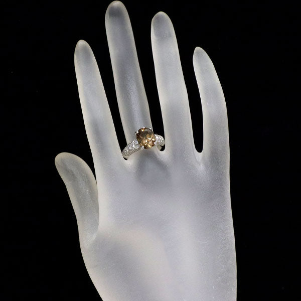 Pt900 ダイヤモンド リング 3.110ct D[0.87ct