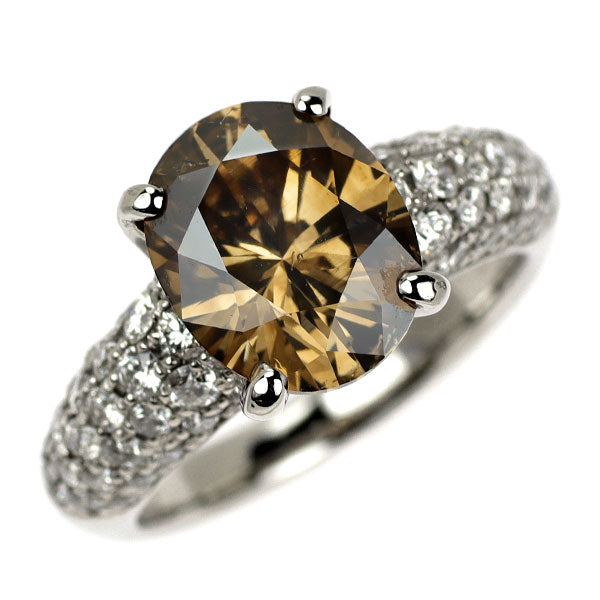 Pt900 ダイヤモンド リング 3.110ct D[0.87ct