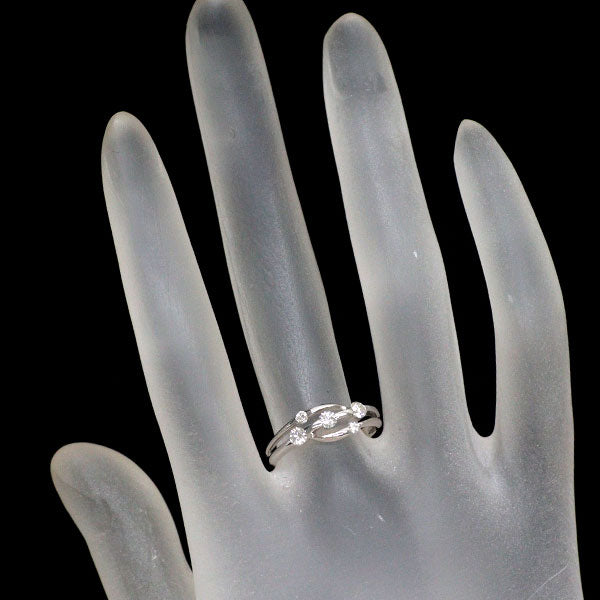 K18WG H&C ダイヤモンド リング 0.30ct