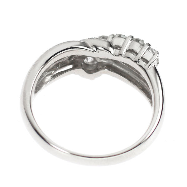 Pt900 ダイヤモンド リング 0.70ct