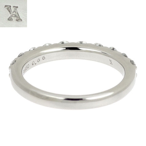 ヴァンドーム青山 Pt950 ダイヤモンド リング 0.66ct ハーフエタニティ