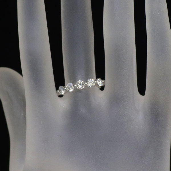 Pt900 ダイヤモンド リング 1.00ct 一文字