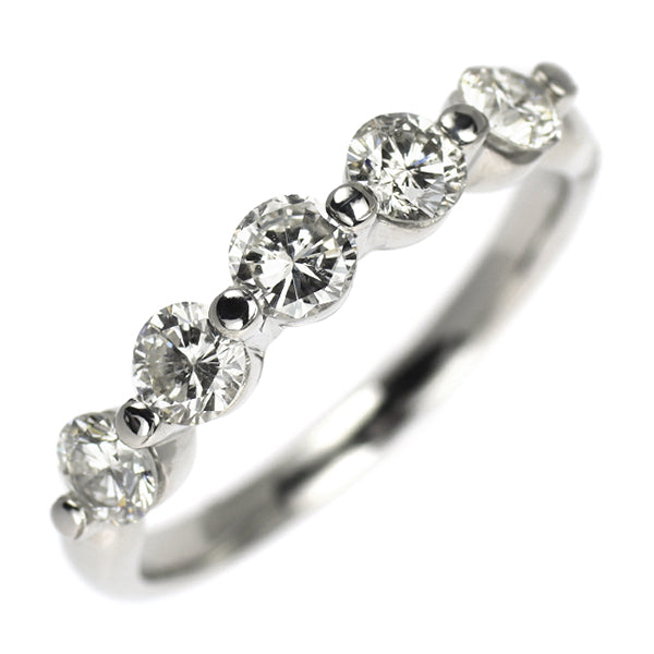 Pt900 ダイヤモンド リング 1.00ct 一文字