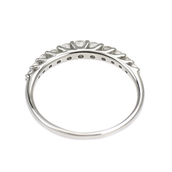 Pt900 ダイヤモンド リング 0.50ct ハーフエタニティ