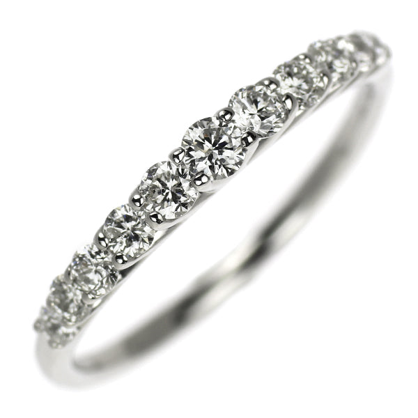 Pt900 ダイヤモンド リング 0.50ct ハーフエタニティ