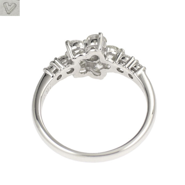 ベリテ Pt900 ダイヤモンド リング 0.87ct フラワー