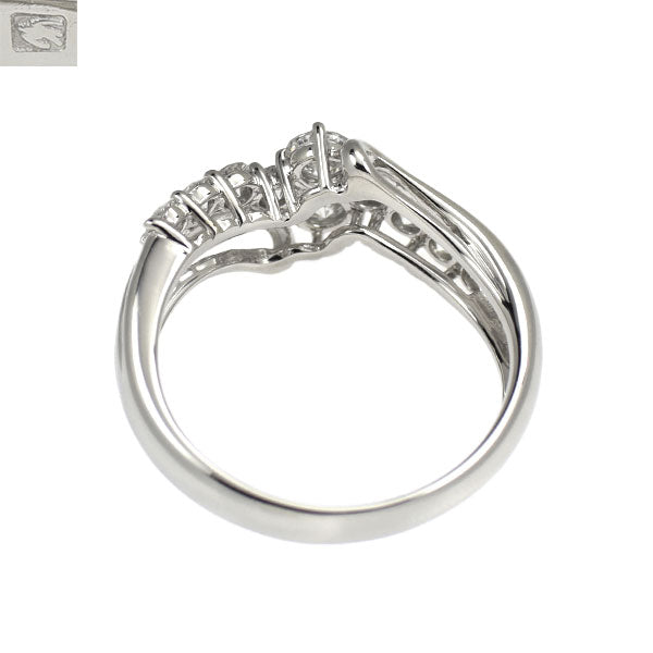 セイコー Pt900 ダイヤモンド リング 0.74ct