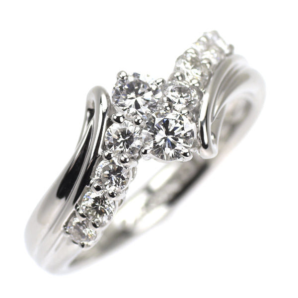 セイコー Pt900 ダイヤモンド リング 0.74ct