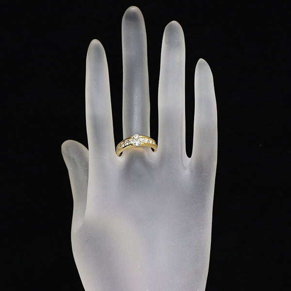 セイコー K18YG ダイヤモンド リング 0.70ct