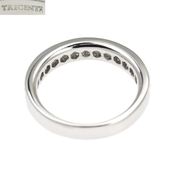 トレセンテ Pt900 ダイヤモンド リング 0.39ct ハーフエタニティ