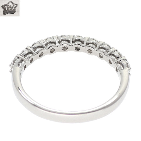 wish upon a star Pt900 ダイヤモンド リング 0.628ct ハーフエタニティ