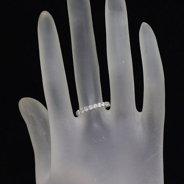 wish upon a star Pt900 ダイヤモンド リング 0.628ct ハーフエタニティ