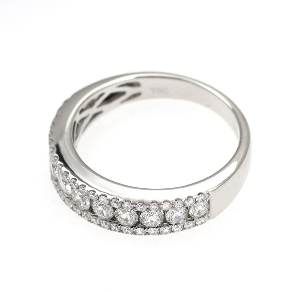 K18WG ダイヤモンド リング 0.95ct