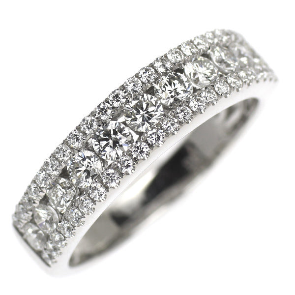 K18WG ダイヤモンド リング 0.95ct