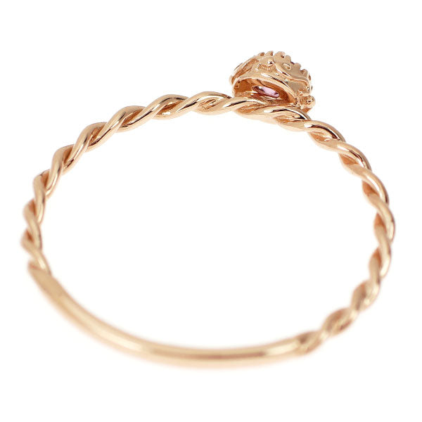 K18PG ピンクスピネル リング 0.13ct