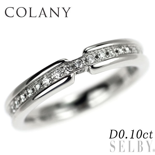 COLANY/コラニー Pt950 ダイヤモンド リング 0.10ct