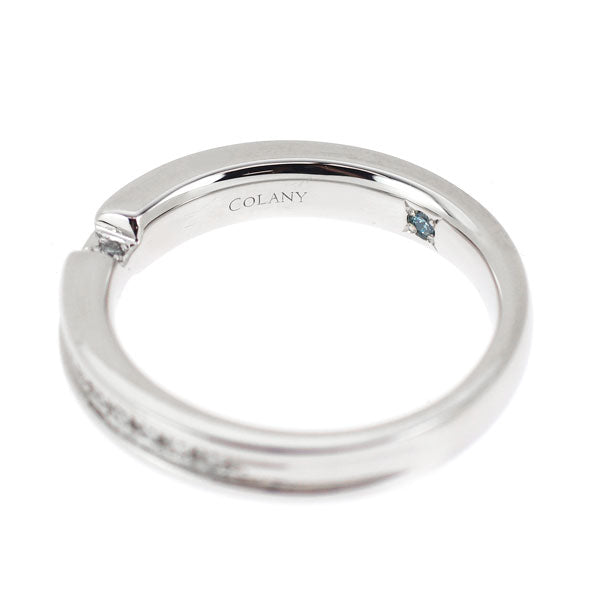 COLANY/コラニー Pt950 ダイヤモンド リング 0.10ct