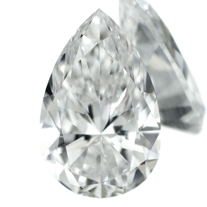 新品 GIA /CGLタイプ2a証明付 最高級ペアシェイプカットダイヤモンド ルース 0.512ct D IF 希少石 レアストーン【エスコレ】