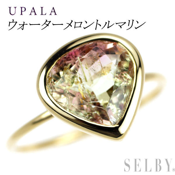 UPALA/ウパラ K18YG ウォーターメロントルマリン リング