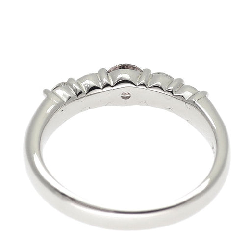 希少 Pt900 天然ピンク ダイヤモンド リング 0.332ct FBPP I2 D0.52ct