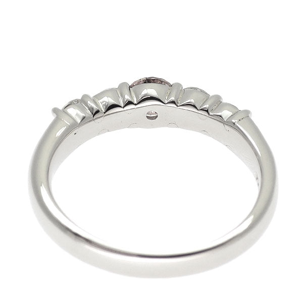 希少 Pt900 天然ピンク ダイヤモンド リング 0.332ct FBPP I2 D0.52ct