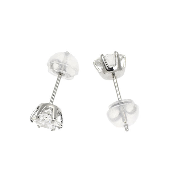 新品 Pt900 ダイヤモンド ピアス 0.808ct G SI1 SI2 G スタッド【エスコレ】