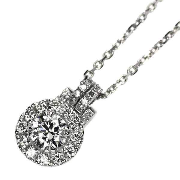 Pt950 ダイヤモンド ペンダントネックレス 0.22ct D IF 3EX D0.25ct