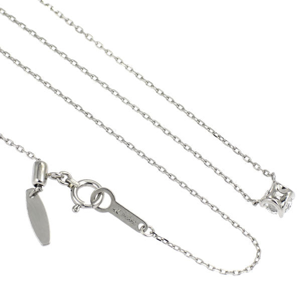 4℃プレジェンス Pt850 ダイヤモンド ペンダントネックレス 0.312ct