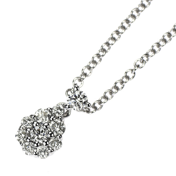 ポンテヴェキオ K18WG ダイヤモンド ペンダントネックレス 0.26ct