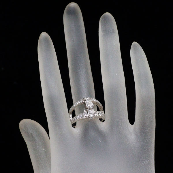 ミキモト Pt950 ダイヤモンド リング 0.24ct D1.41ct 《セルビー銀座店》【中古】
