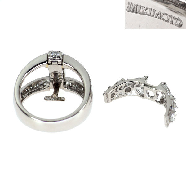 ミキモト Pt950 ダイヤモンド リング 0.24ct D1.41ct 《セルビー銀座店》【中古】