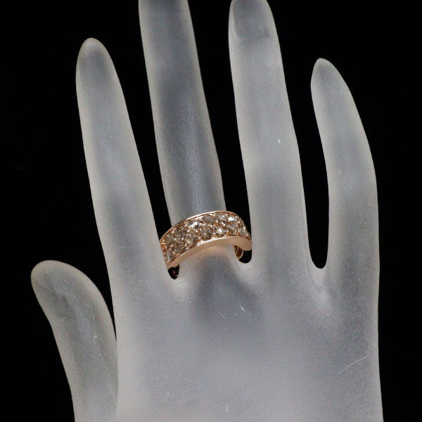 K18PG ローズカット ダイヤモンド リング 2.00ct — セルビーオンライン