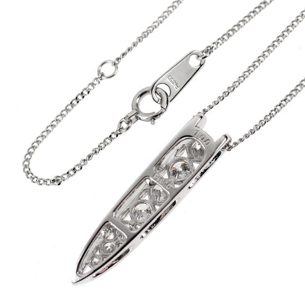 Pt900/ Pt850 ダイヤモンド ペンダントネックレス 1.00ct