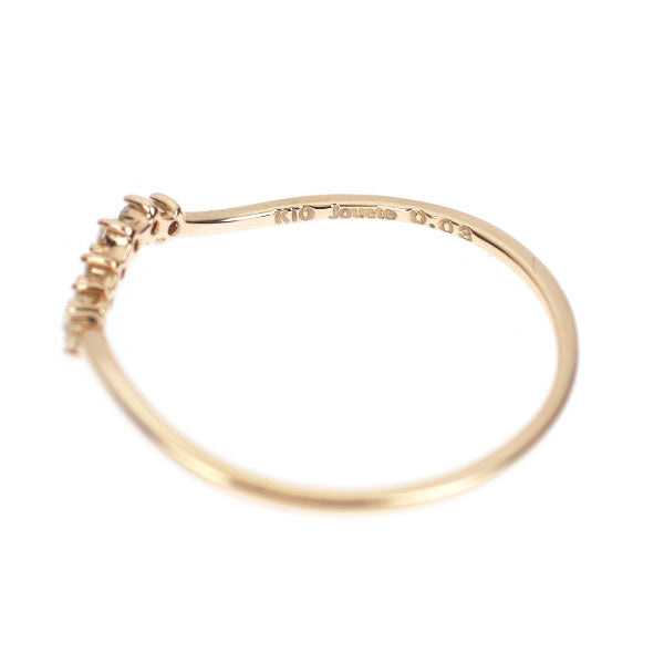Jouete K10PG ダイヤモンド リング 0.03ct