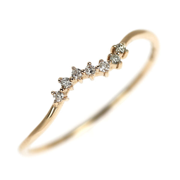 Jouete K10PG ダイヤモンド リング 0.03ct