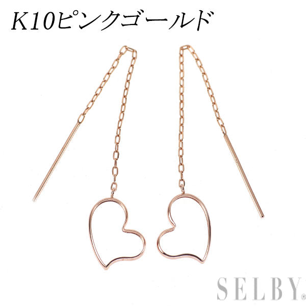 K10PG アメリカン ピアス ハート