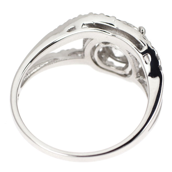 Pt900 ダイヤモンド リング 1.197ct H SI2 VG D0.35ct