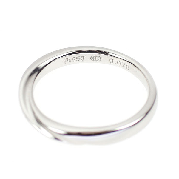 エクセルコ Pt950 ダイヤモンド リング 0.078ct ピンキー