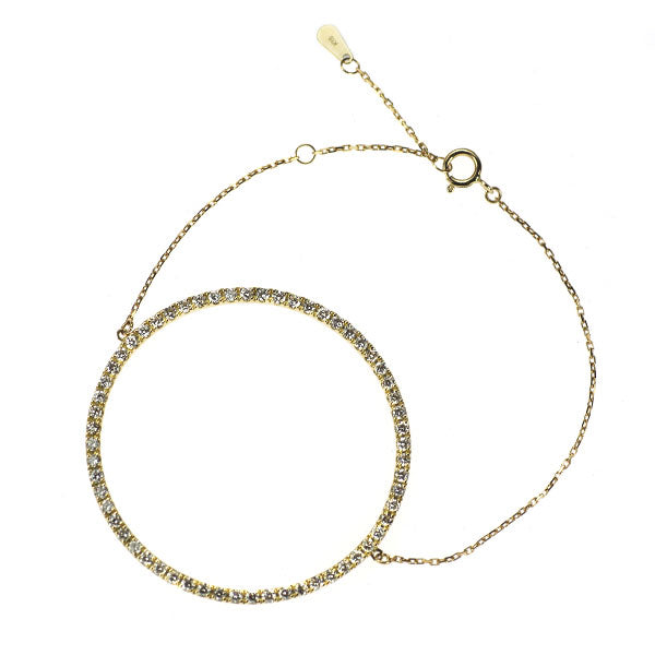 K18YG ダイヤモンド ブレスレット 1.00ct
