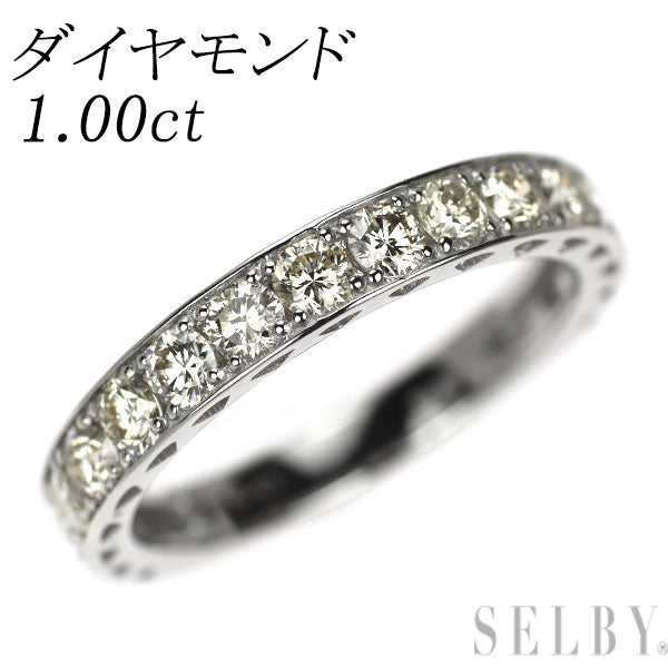 Pt950 ダイヤモンド リング 1.00ct