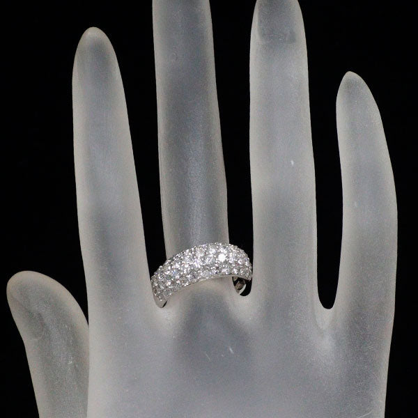 GSTV Pt950 ダイヤモンド リング 2.00ct パヴェ