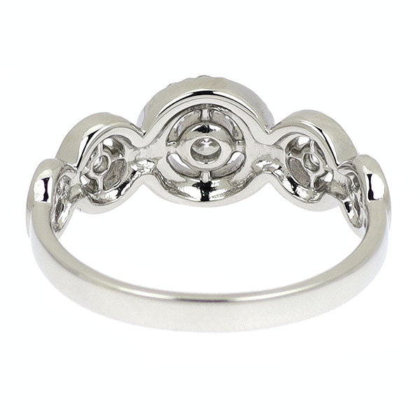 KANDA Pt950 エクセレントクローバーカット ダイヤモンド  リング 0.123ct G VS2 HC D0.20ct