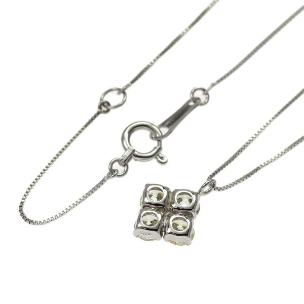 Pt900/ Pt850 ダイヤモンド ペンダントネックレス 0.65ct