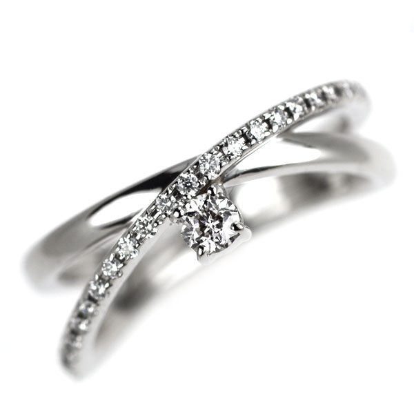 wish upon a star Pt950 ダイヤモンド リング 0.107ct D0.11ct