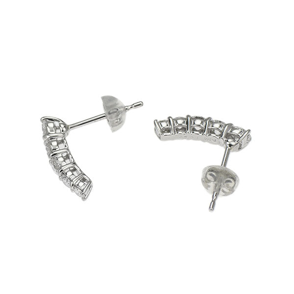 Pt900 ダイヤモンド ピアス 1.02ct
