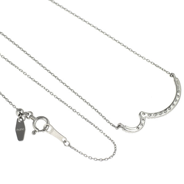 Pt950/ Pt850 ダイヤモンド ペンダントネックレス 0.20ct