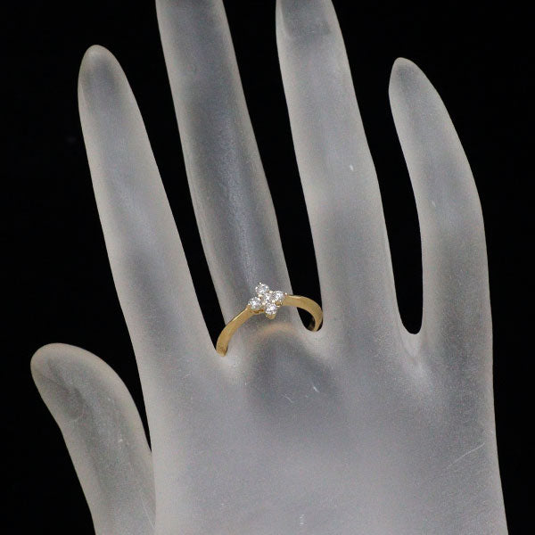 ミキモト K18YG ダイヤモンド リング 0.20ct