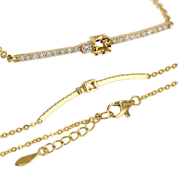 K18YG ダイヤモンド ブレスレット 0.20ct