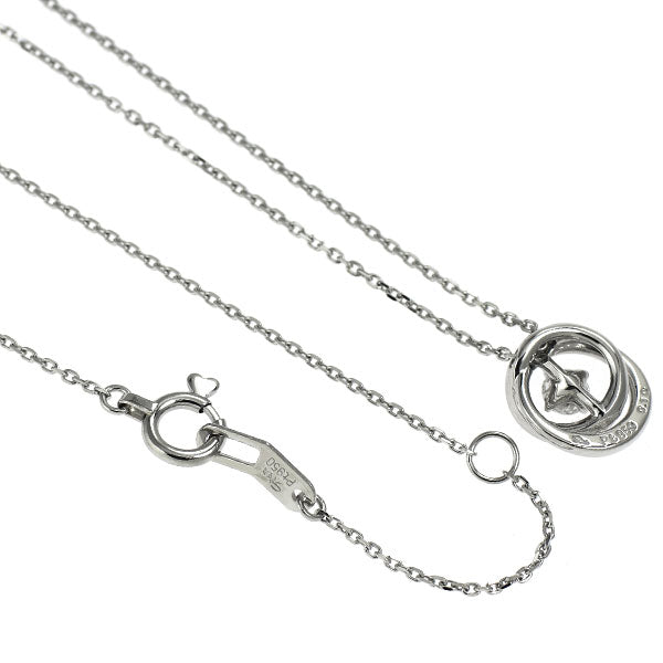スタージュエリー Pt950 ダイヤモンド ペンダントネックレス 0.10ct